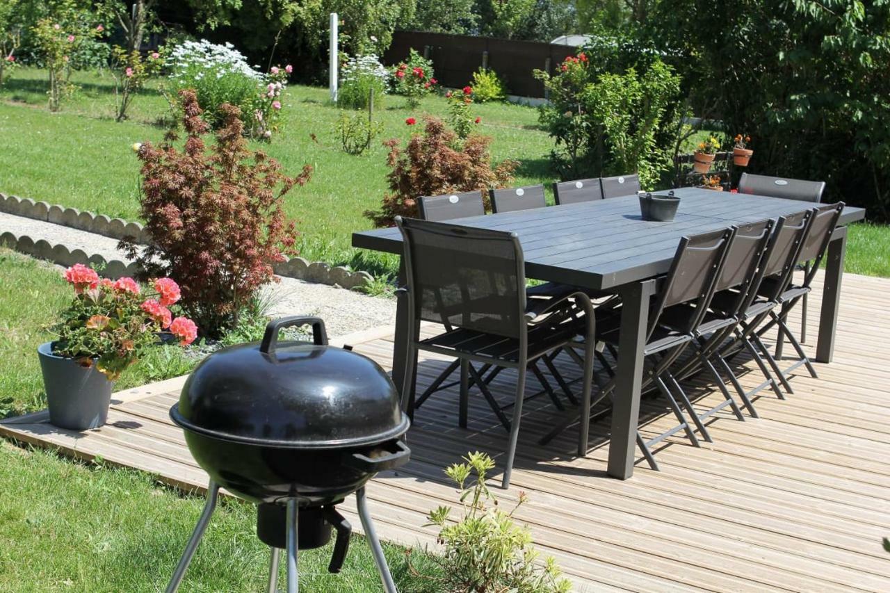 Au Mont Chez Nous # Jacuzzi & Sauna # Pontorson Buitenkant foto